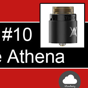 Geekvape Athena Squonk RDA : Dripper sans plots